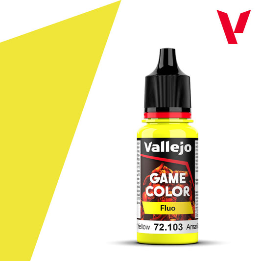 Vallejo - Game Color Fluorescent Yellow 18ml