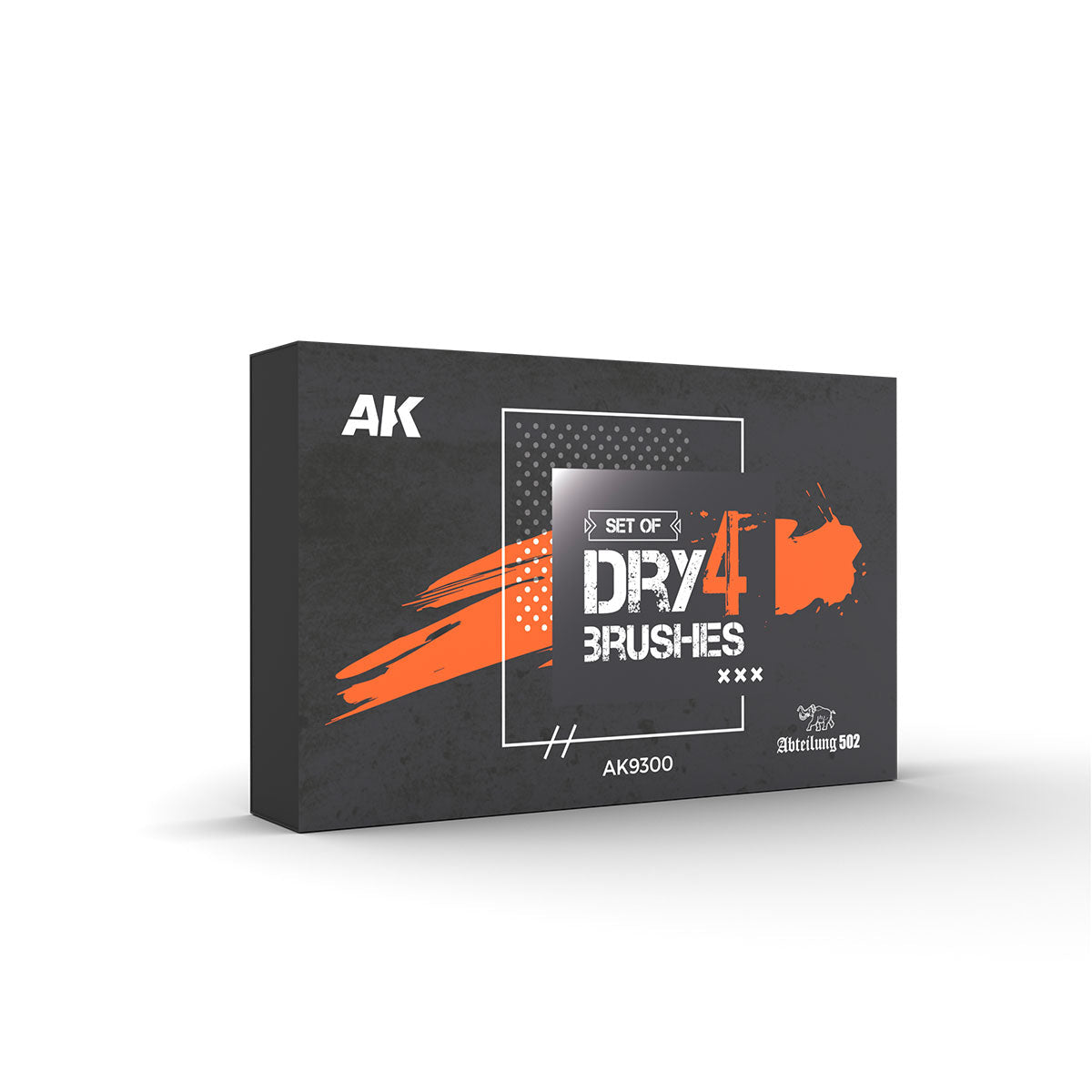 AK Interactive - Brushes Set - Dry Brushes