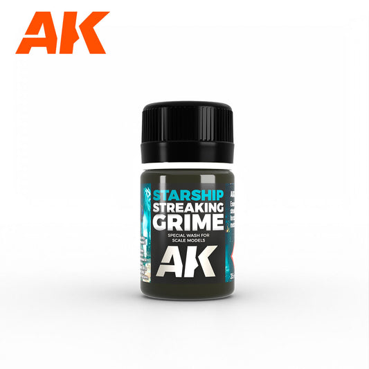 AK Interactive - Enamels - Effects Streaking Grime Starship
