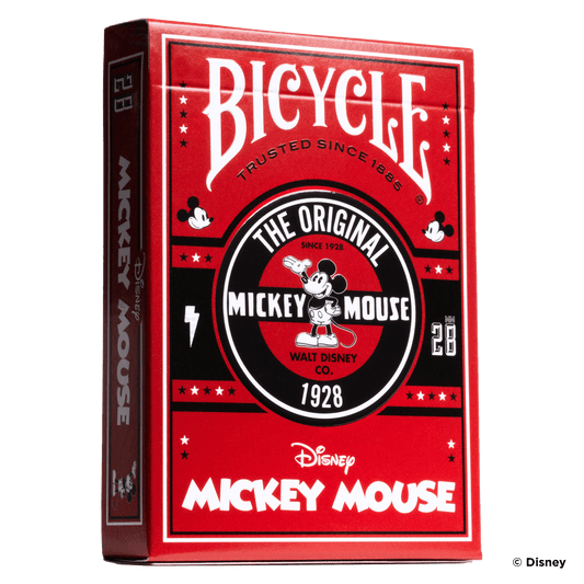 Bicycle Playing Cards - Disney Mickey Mouse (Red)