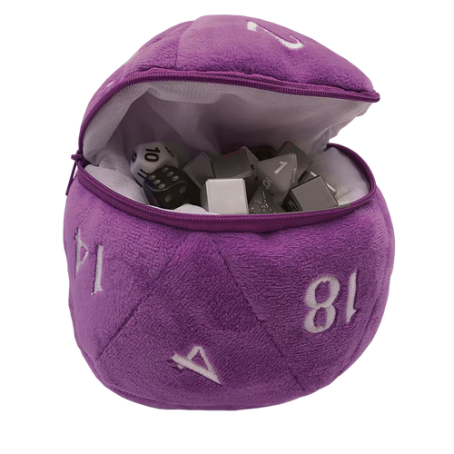 Ultra Pro - Dice Bag - D20 Plush - Purple