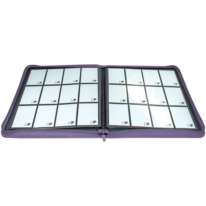 Ultra Pro - 12 Pocket Pro Binder - Vivid - Purple