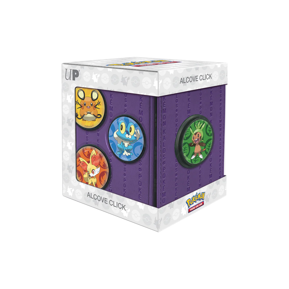 Ultra Pro - Pokemon - Alcove Click Deck Box - Kalos (Purple)