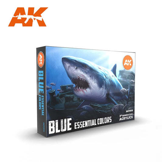 AK Interactive - Colors Set - 3G Blue Set