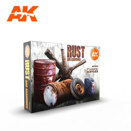AK Interactive - Colors Set - 3G Rust Set