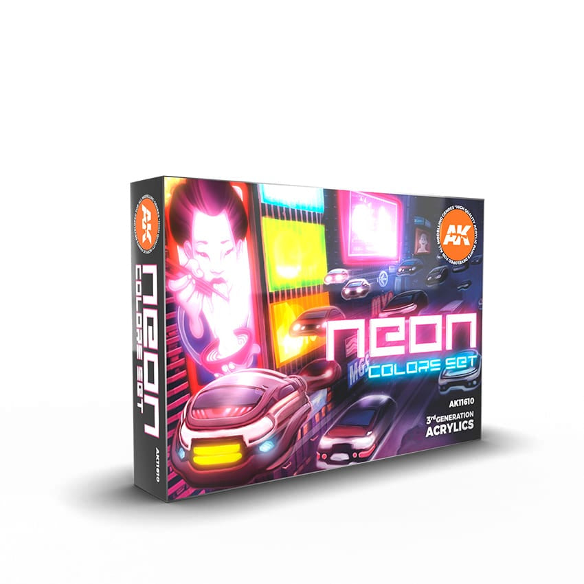 AK Interactive - Colors Set - 3G Neon Set