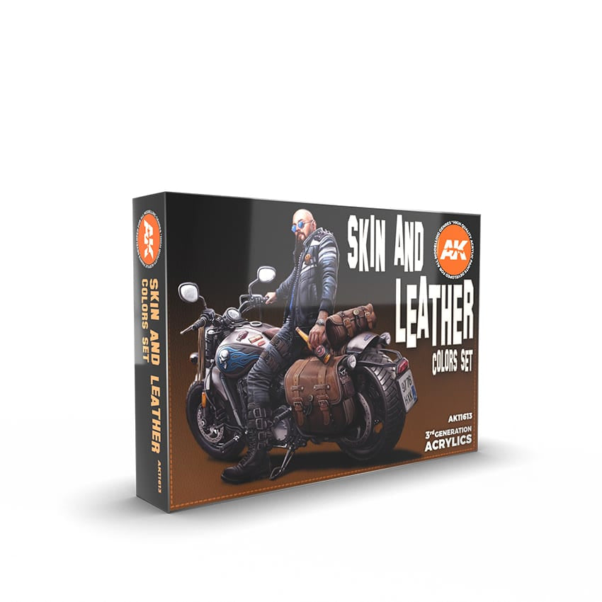 AK Interactive - Colors Set - 3G Skin and Leather Set