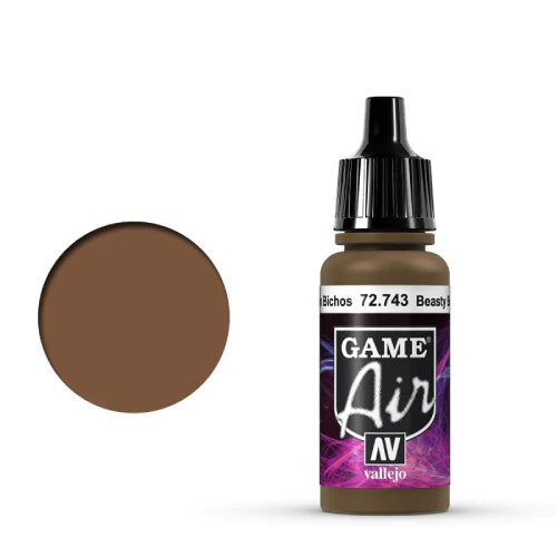 Vallejo - Game Air Beasty Brown 17ml
