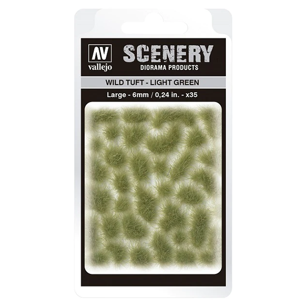 Vallejo - Scenery Large Wild Tuft Light Green