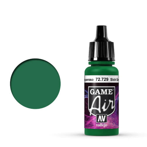 Vallejo - Game Air Sick Green 17ml