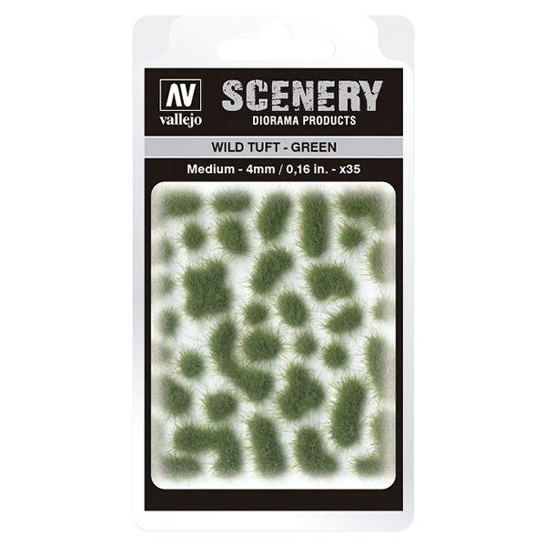 Vallejo - Scenery Medium Wild Tuft Green