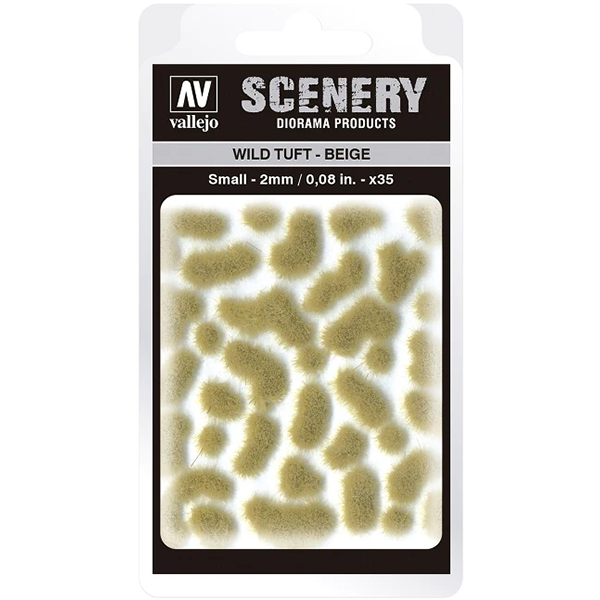 Vallejo - Scenery Small Wild Tuft Beige