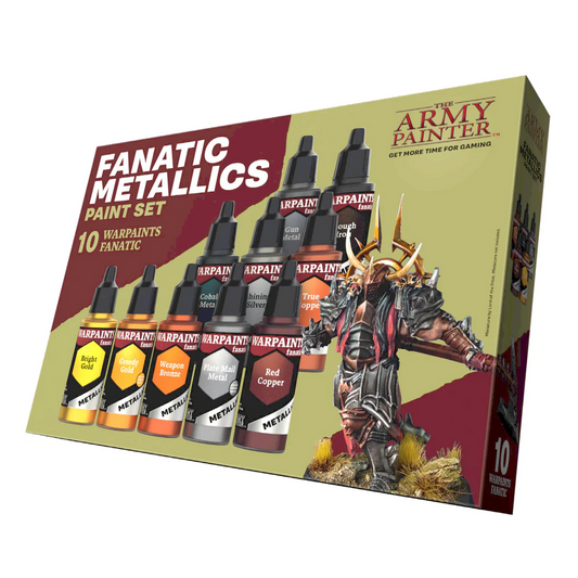 Army Painter - Paint Set - Fanatic - Metallics Paint Set (10)