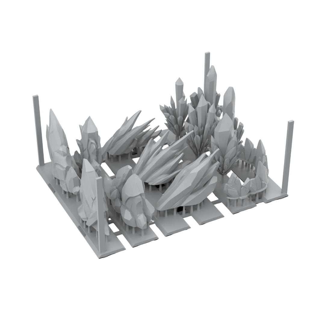 AK Interactive Ice FX basing bits for miniature terrain and modeling