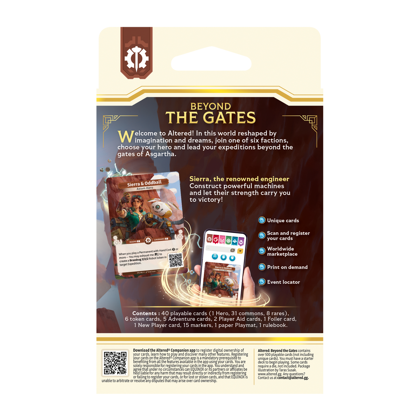 Altered TCG - Starter Deck - Axiom