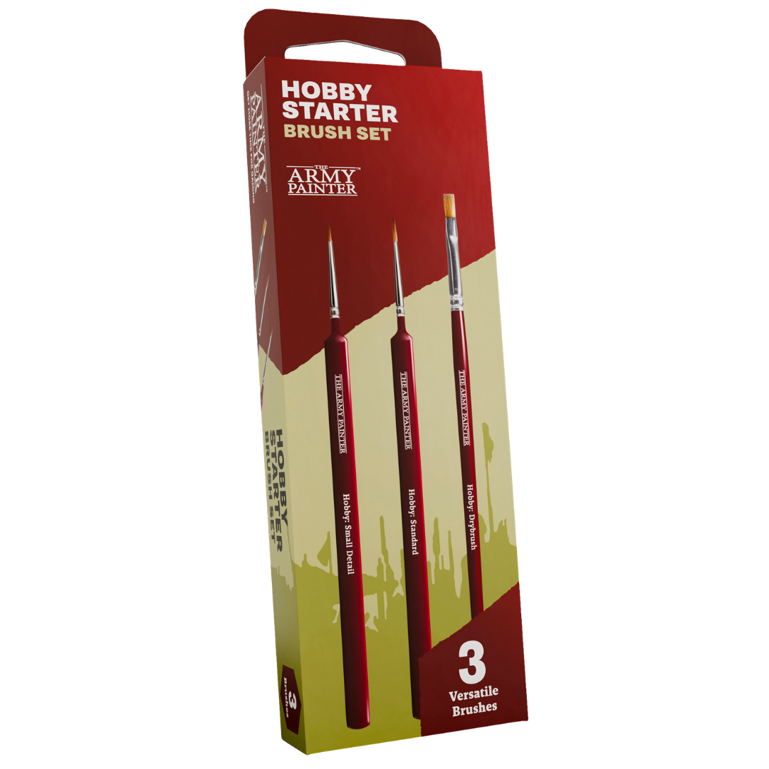 Army Painter Hobby Starter Brush Set for miniature painting brushes