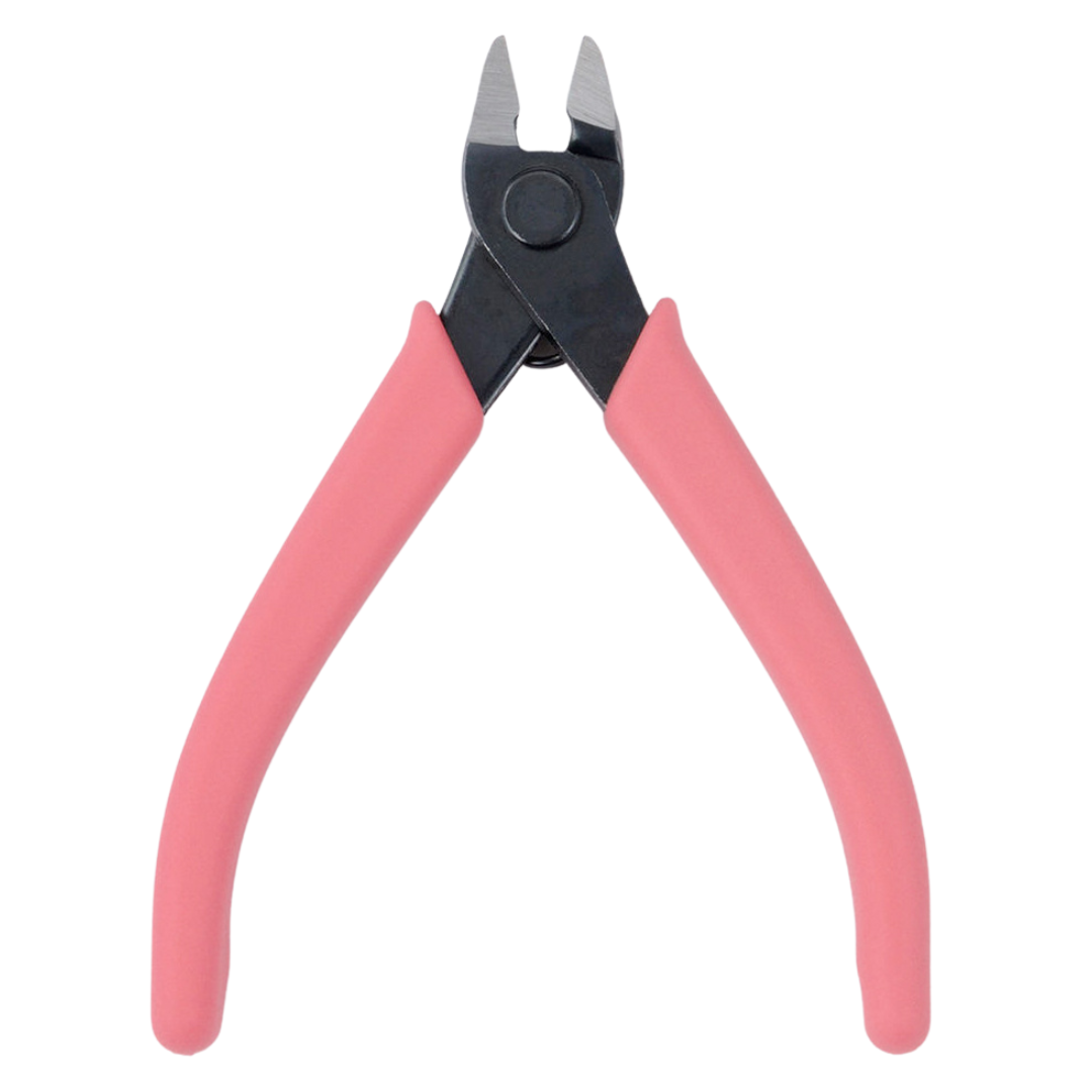 Bandai Gundam Entry Nippers (Pink) for precise Gunpla model kit cutting, featuring ergonomic grip and clean-cut precision for builders of all levels.