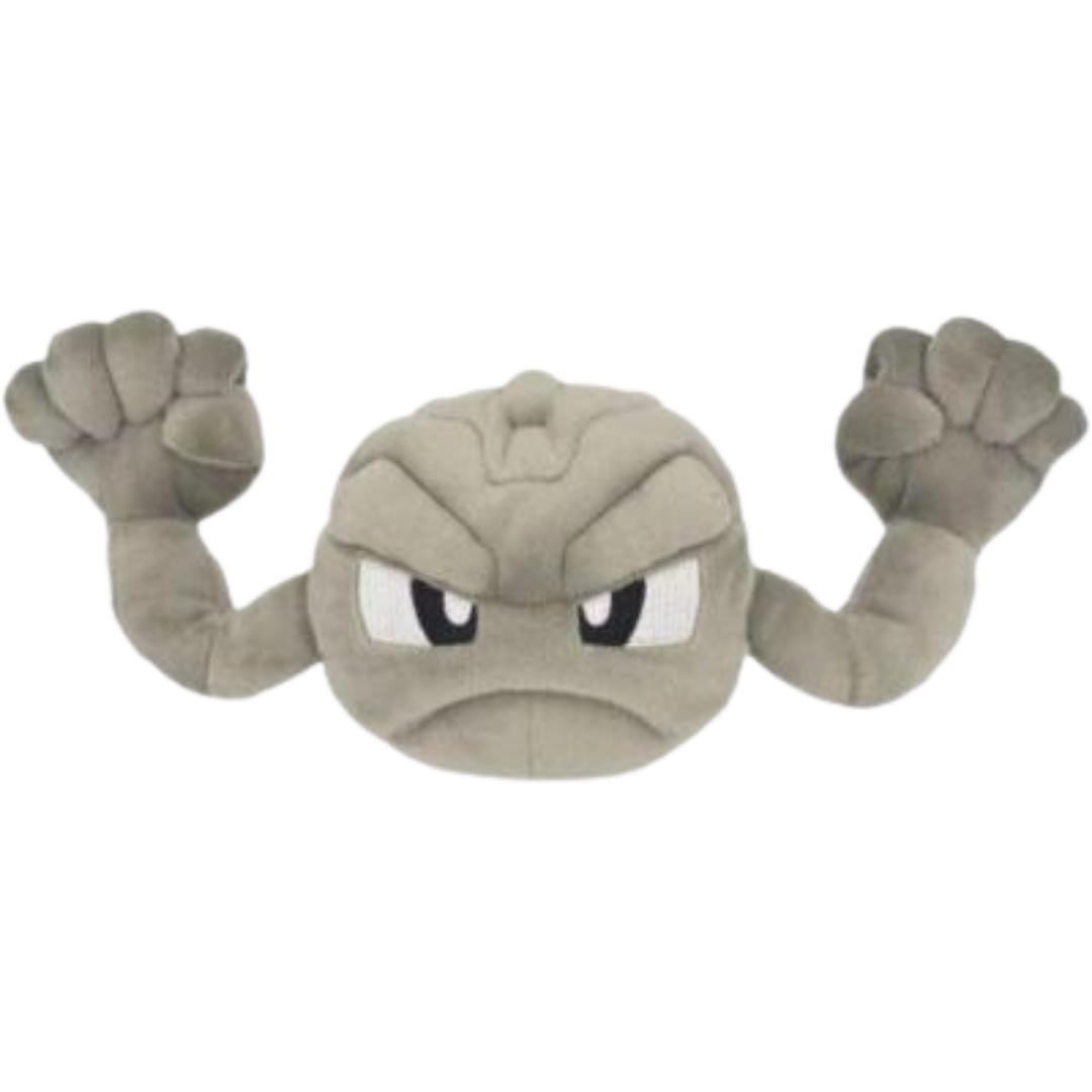 Pokemon Geodude All Star Collection plush by San ei for collectors and fans