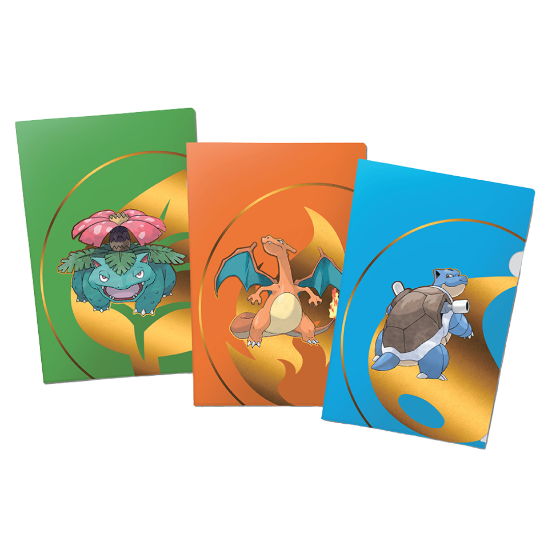 Ultra Pro - Pokémon Tournament Folios 3-Pack - Charizard, Blastoise, Venusaur
