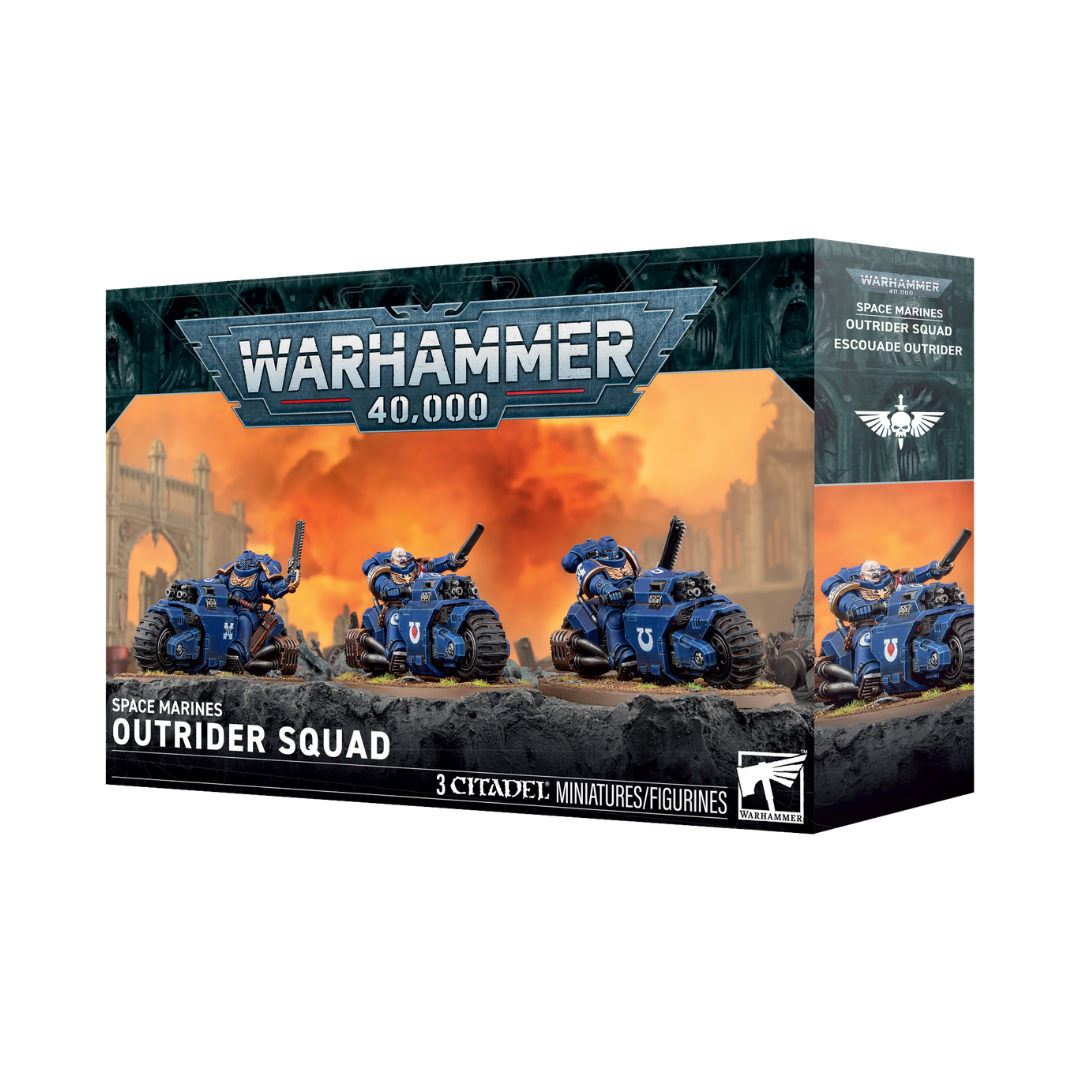Warhammer 40k - Space Marines - Outrider Squad (PRE-ORDER FOR 10/03/2026)