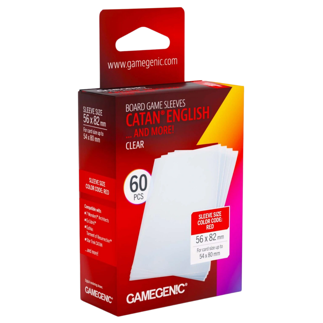 Gamegenic - Board Game Sleeves - Catan English (60)