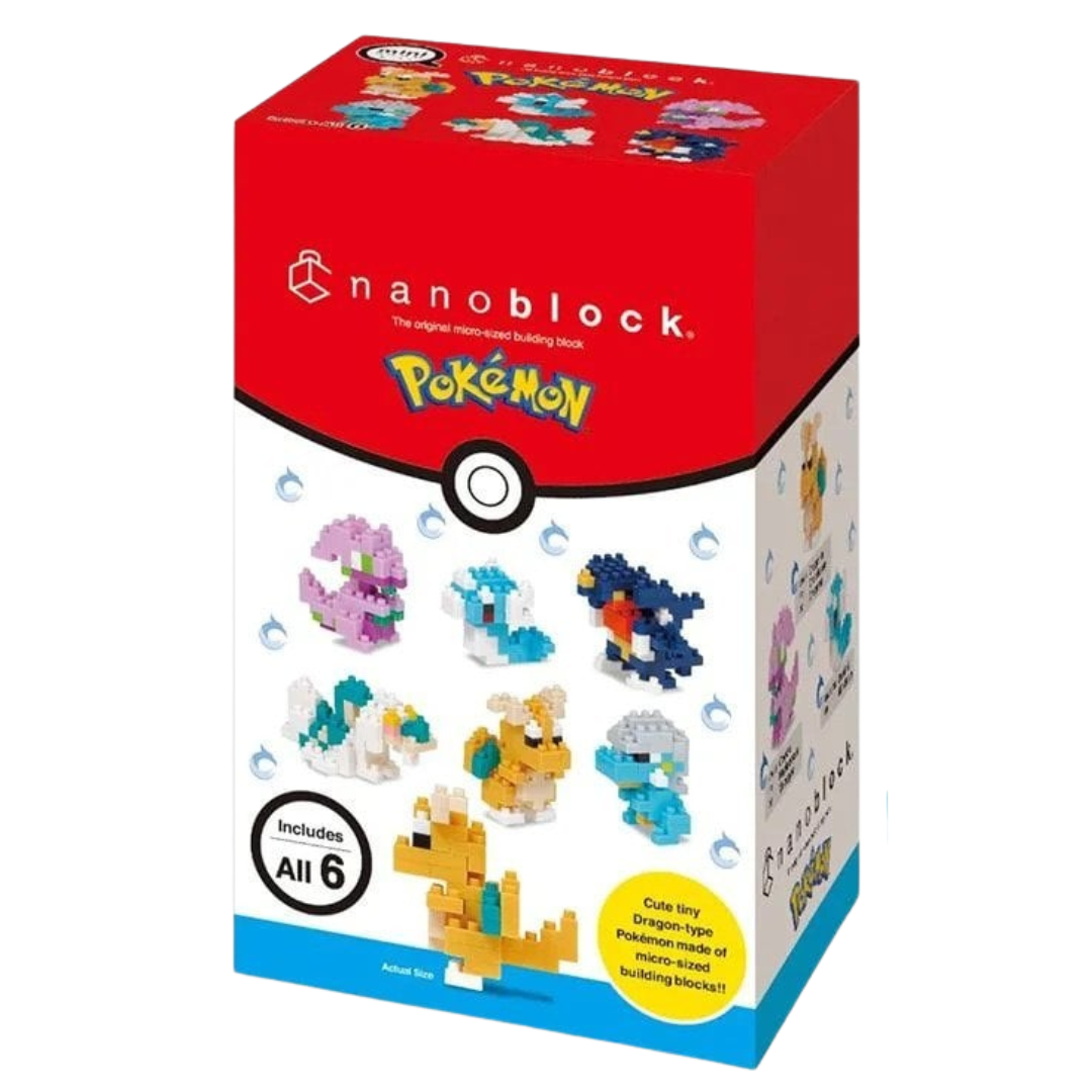 Nanoblock - Mininano Series - Pokemon Series - Dragon Type Set 1
