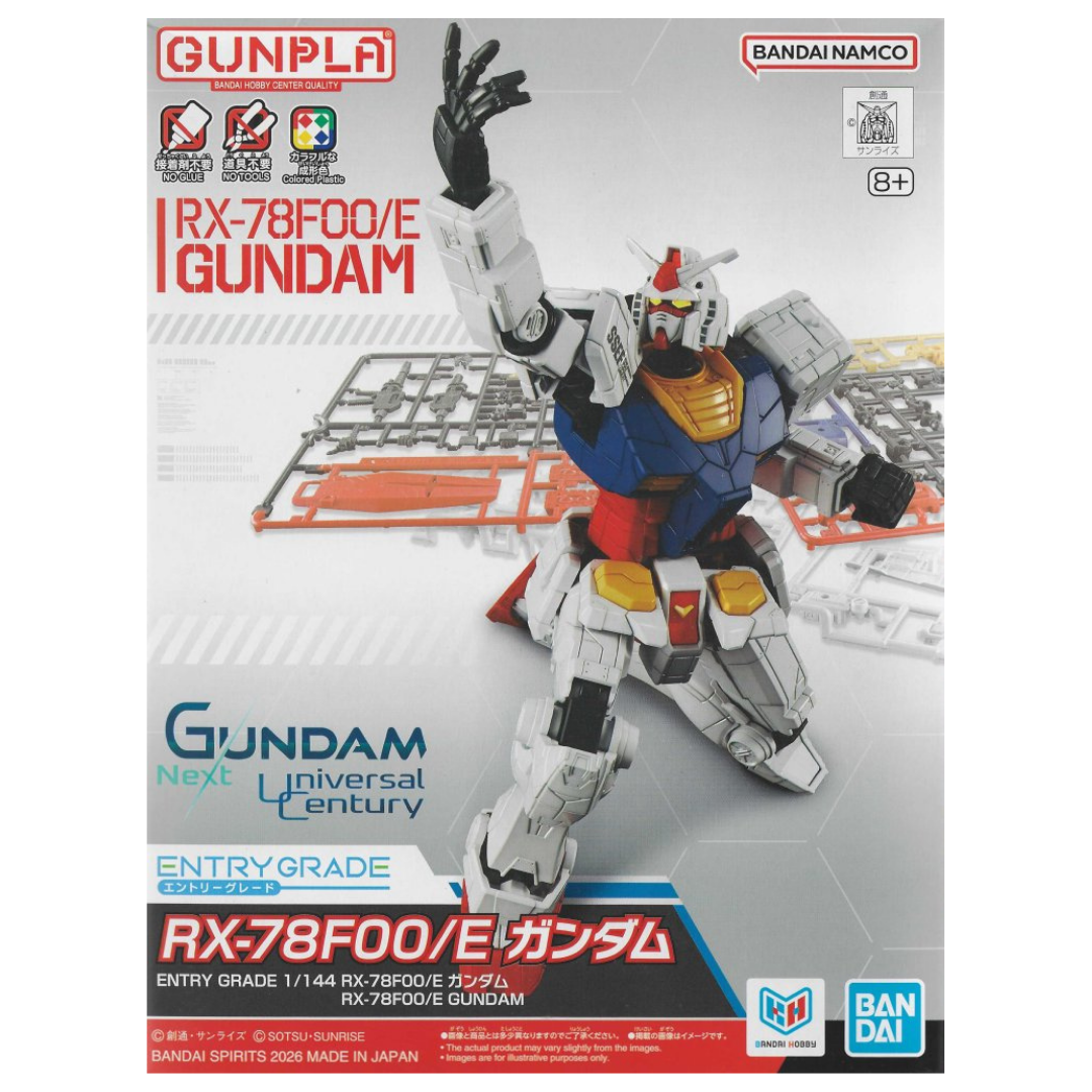 Bandai - EG - RX-78F00/E Gundam
