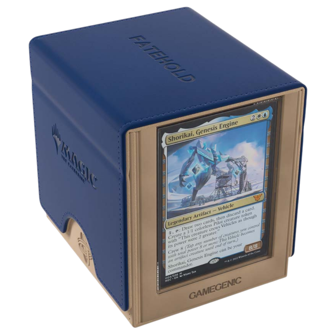 Gamegenic MTG Reality Fracture Sidekick Pro XL Fatehold 100+ deck box with Commander display and accessory drawer