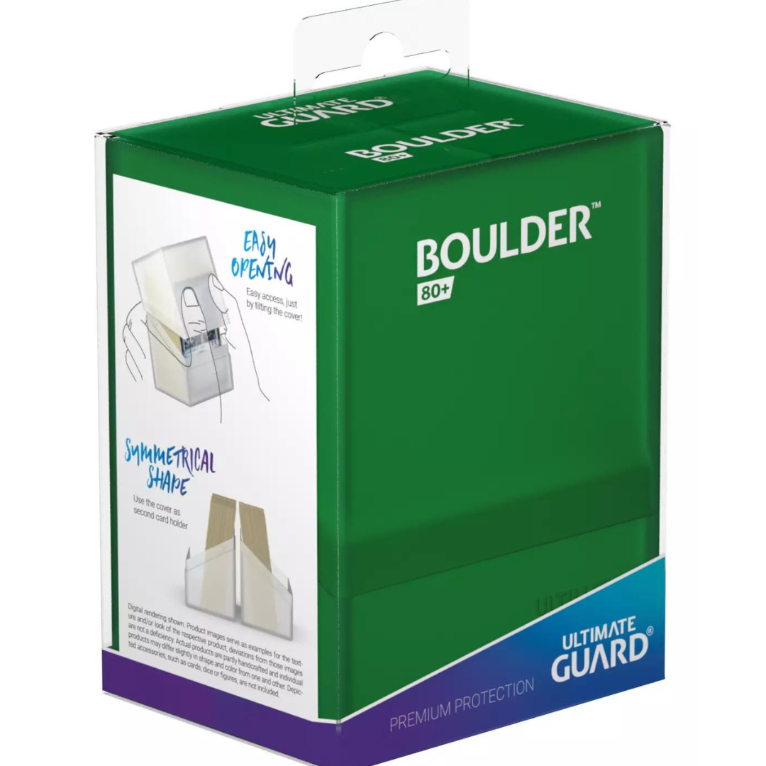 Ultimate Guard - Boulder 80+ Emerald (Green)