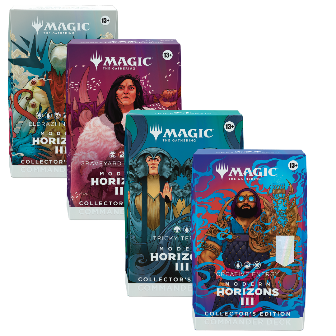 Magic: The Gathering Modern Horizons 3 - Commander Deck - Collector's Edition - Set of 4