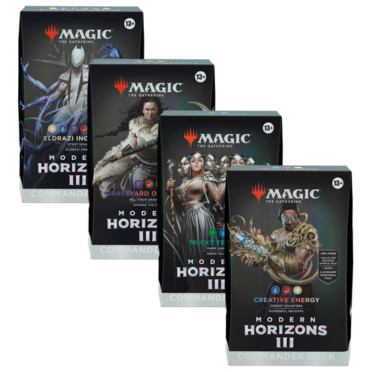 Magic: the Gathering Modern Horizons 3 - Commander Deck - Set of 4 (PRE-ORDER FOR 06/14/2024)