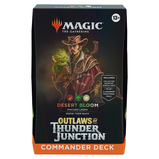 Magic: the Gathering Outlaws of Thunder Junction - Commander Deck - Desert Bloom