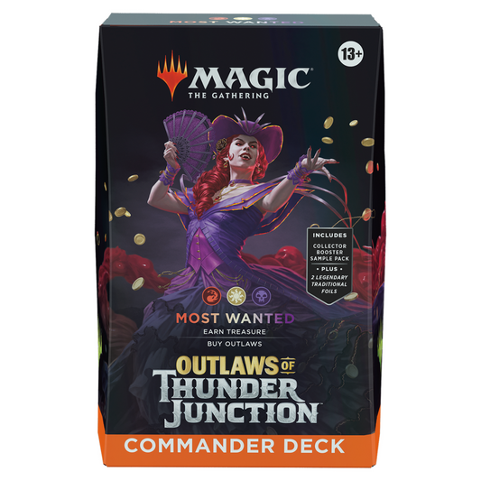 Magic: the Gathering Outlaws of Thunder Junction - Commander Deck - Most Wanted