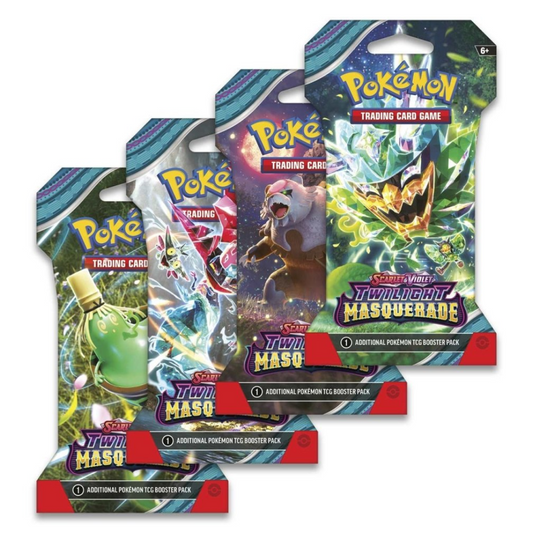 POKEMON - TWILIGHT MASQUERADE - SLEEVED PACK (ASSORTED) (PRE-ORDER FOR 05/24/2024)