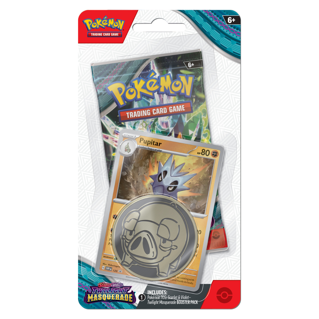 Pokemon - Twilight Masquerade - Checklane Blister (Assorted) Top Shelf Collection Pokemon - Twilight Masquerade - Checklane Blister (Assorted) Top Shelf Collection