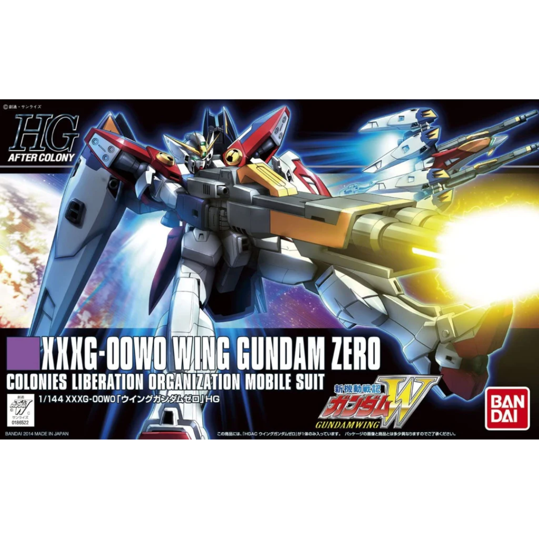 Bandai - HG - XXXG-00W0 "Wing Gundam Zero"