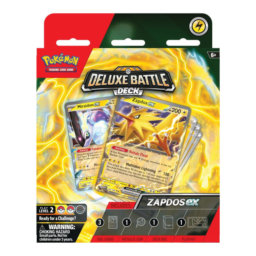 Pokemon - Deluxe Battle Deck - Zapdos Ex