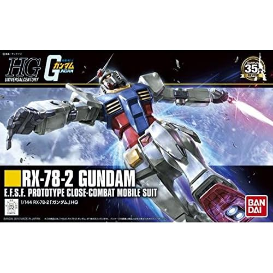 Bandai - HG - RX-78-2 Gundam "Mobile Suit Gundam"