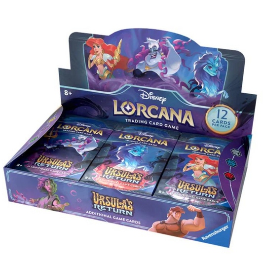 Disney Lorcana - Ursula's Return - Booster Box (PRE-ORDER FOR 05/17/2024)