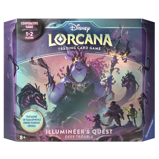 Disney Lorcana - Ursula's Return - Illumineer's Quest Deep Trouble (PRE-ORDER FOR 05/17/2024)
