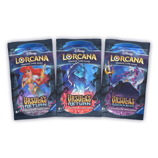 Disney Lorcana - Ursula's Return - Booster Pack (PRE-ORDER FOR 05/17/2024)