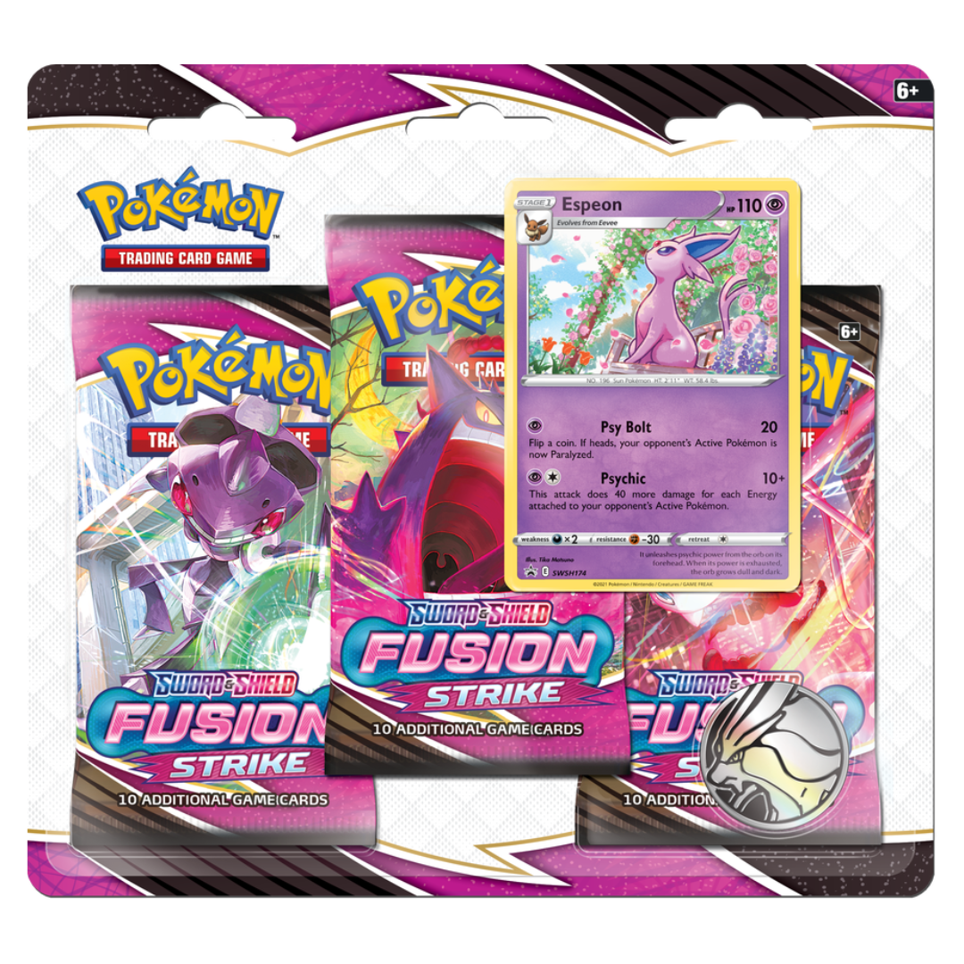 Pokemon - Fusion Strike - 3 Pack Blister