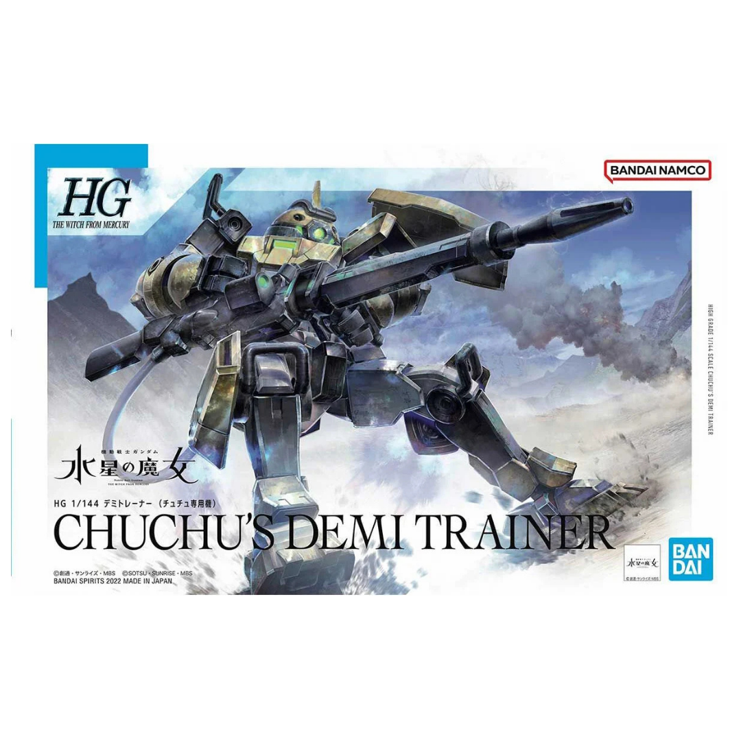 Bandai HG 1/144 Chuchu's Demi Trainer Gunpla model kit from Mobile Suit Gundam The Witch from Mercury