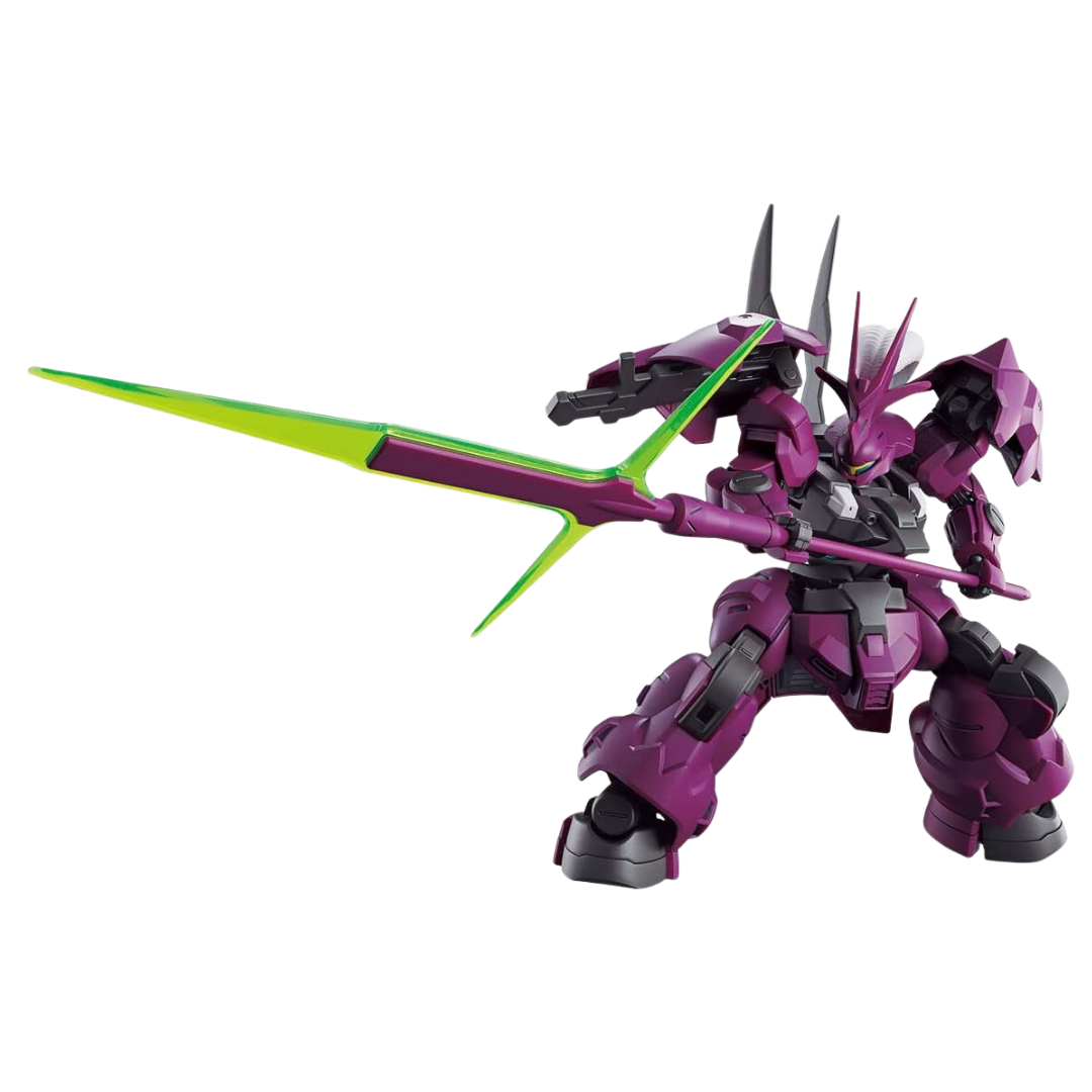 Bandai_-_HG_-_Guel_s_Dilanza_Gundam_The_Witch_from_Mercury Posed with its weapon fully activated