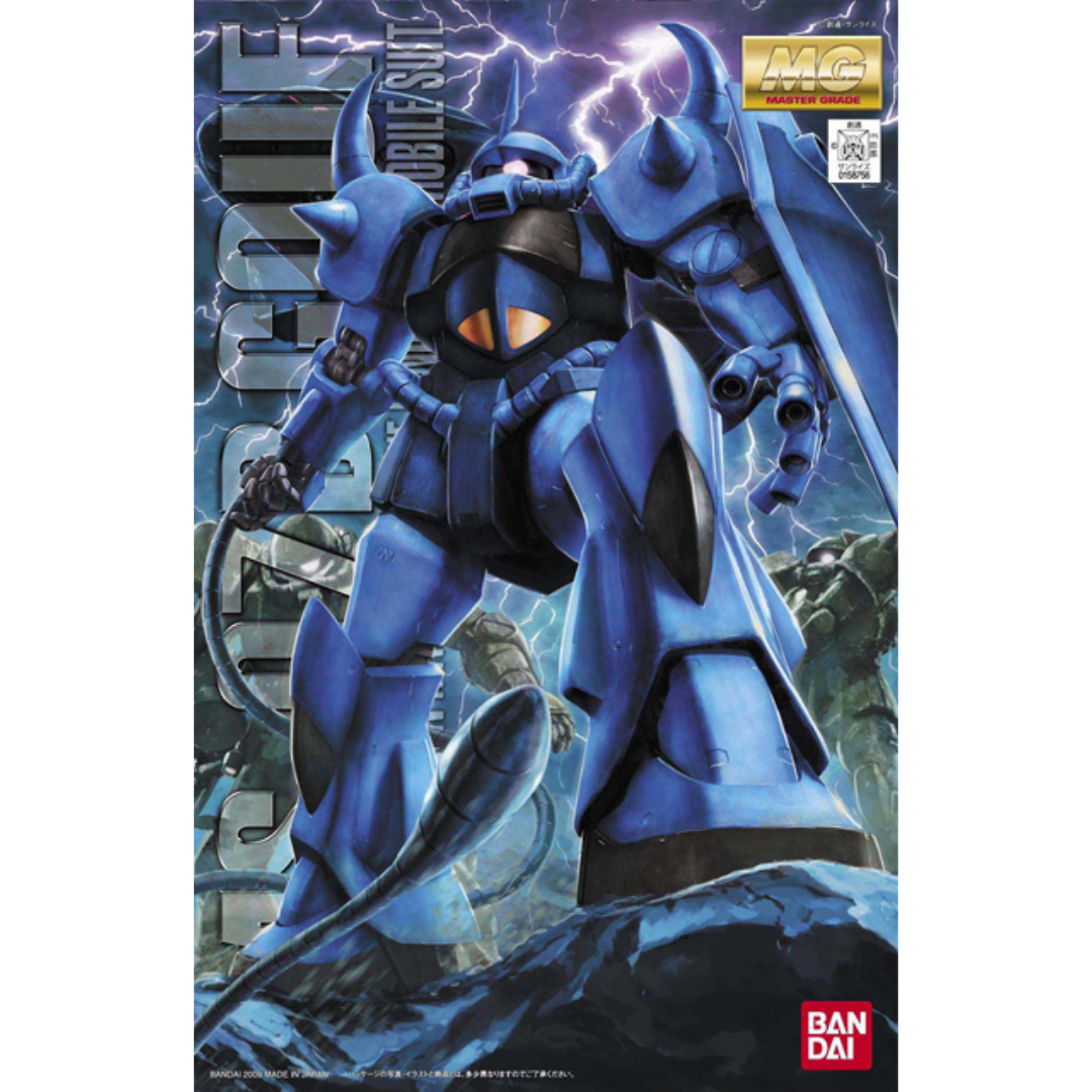 Bandai MG MS-07B Gouf Ver 2.0 1/100 scale Mobile Suit Gundam model kit with Heat Rod