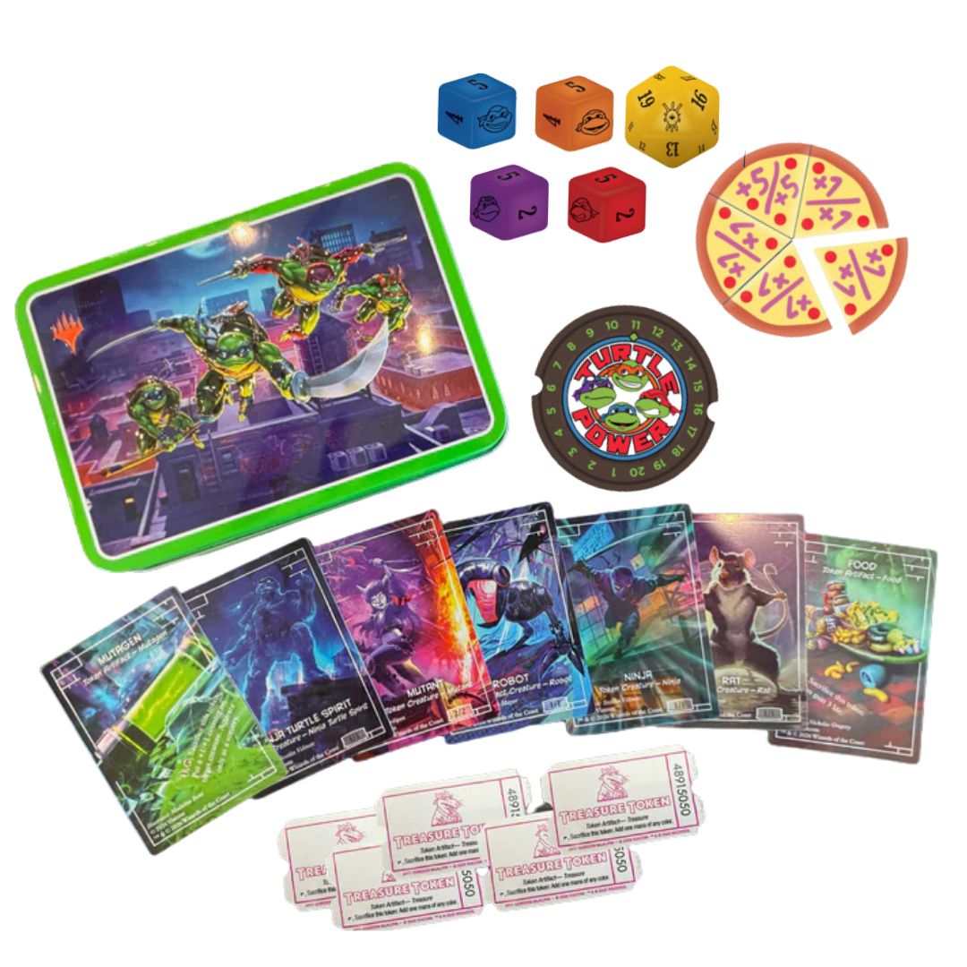 Beadle and Grimms MTG Teenage Mutant Ninja Turtles token set for Magic the Gathering gameplay