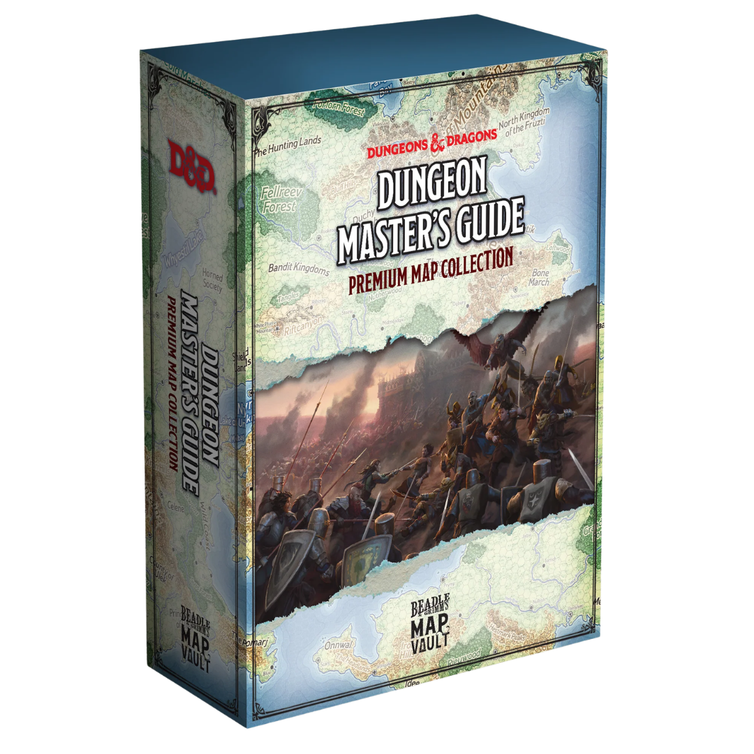 Beadle and Grimm's Dungeon Master's Guide Premium Map Collection for Dungeons and Dragons campaigns