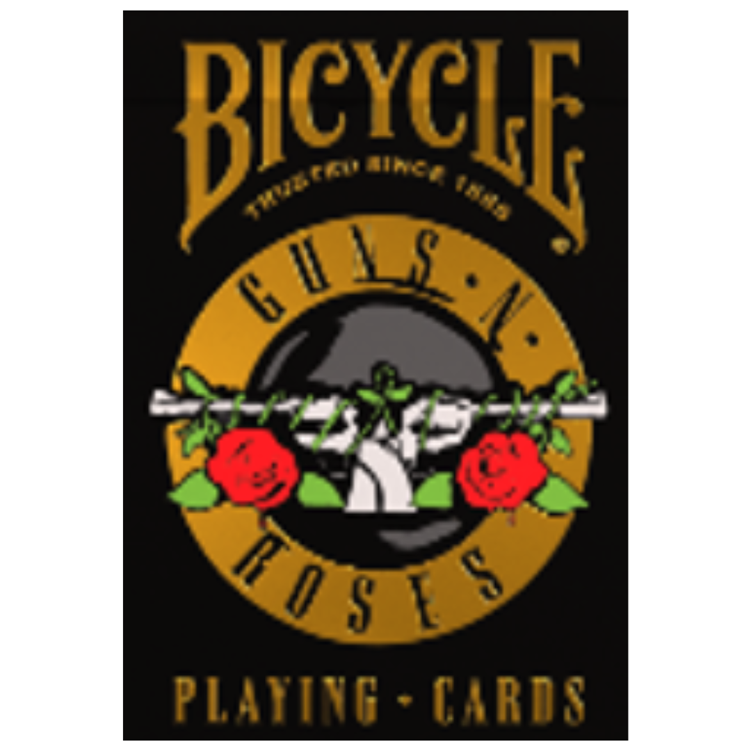 Bicycle Guns n Roses Playing Cards