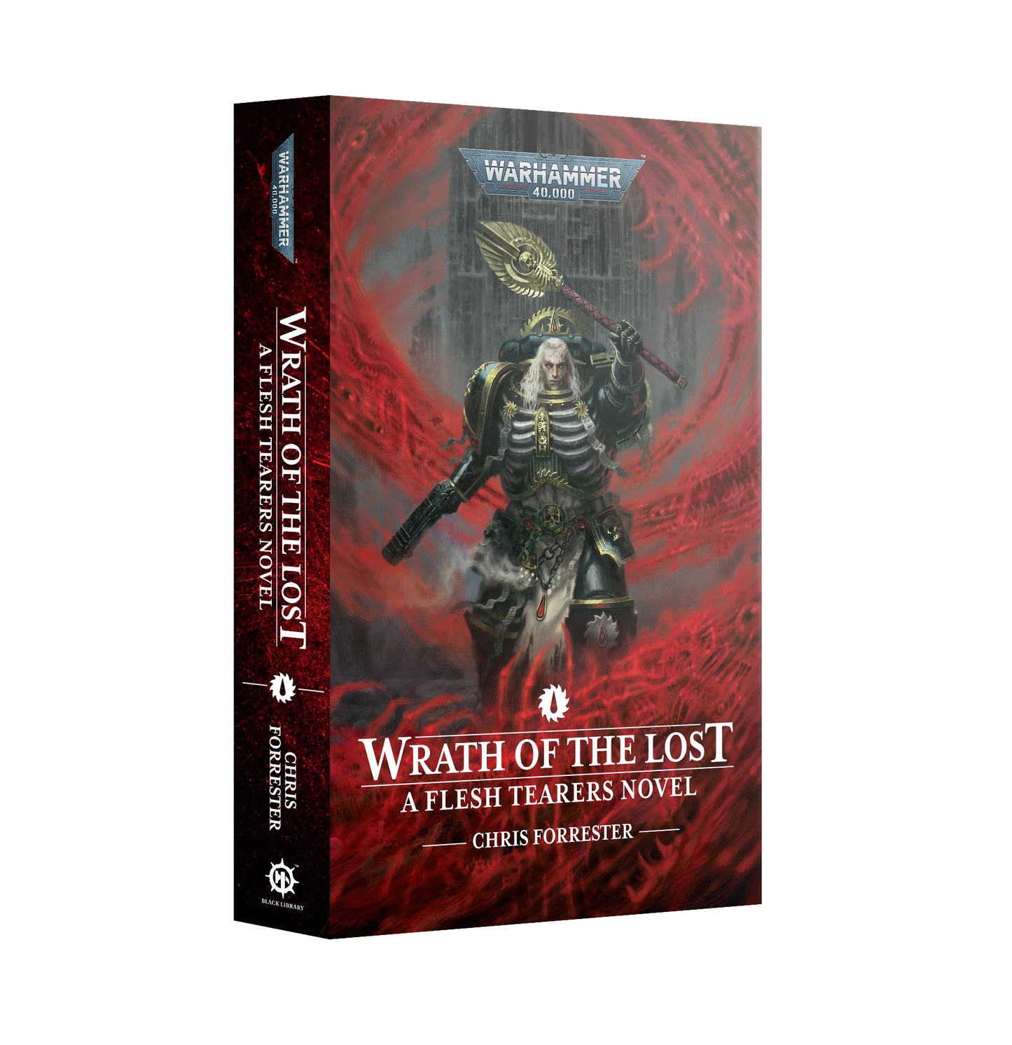 Black Library Warhammer 40k novel Wrath of the Lost (PB), a Blood Angels saga of vengeance, redemption, and grimdark heroism.