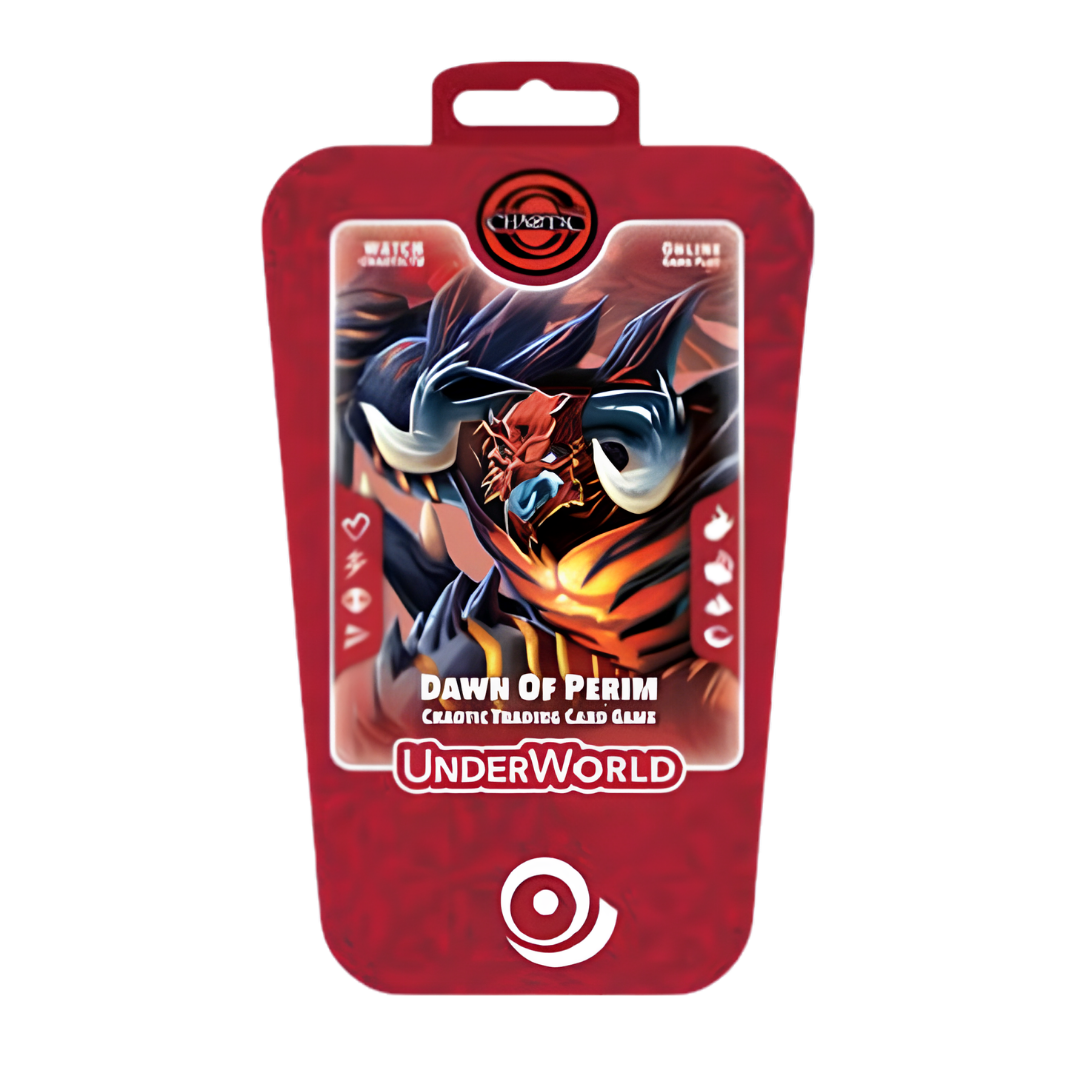 Chaotic Dawn of Perim Secrets Decoded Starter Deck featuring UnderWorld Monsters ready-to-play 52-card deck